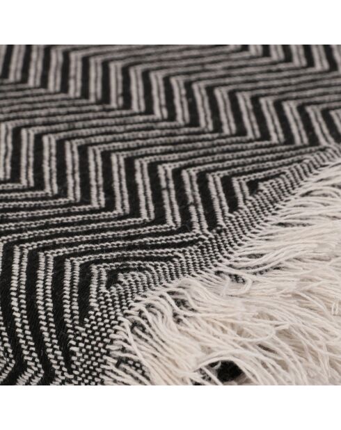 Tela escocesa negra XXL - 170x210 cm