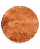 Assiette ronde Teak Root beige - D.14 cm