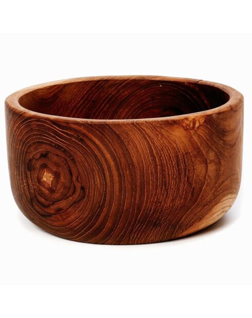 Saladier Teak Root beige - D.15xH.8 cm