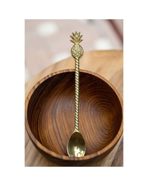 Saladier Teak Root beige - D.15xH.8 cm