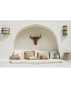Housse de coussin Oh My Gee beige - 40x40 cm