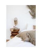 Housse de coussin Oh My Gee beige - 40x40 cm