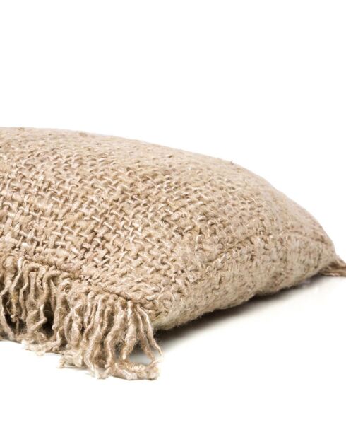 Housse de coussin Oh My Gee beige - 40x40 cm