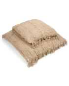 Housse de coussin Oh My Gee beige - 40x40 cm