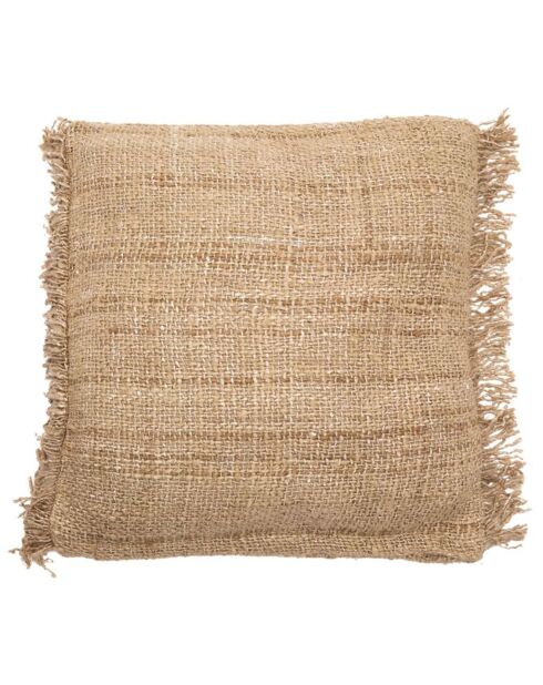 Housse de coussin Oh My Gee beige - 60x60 cm
