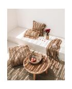 Housse de coussin Oh My Gee beige - 60x60 cm