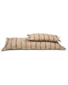 Housse de coussin Oh My Gee beige/noir - 35x100 cm