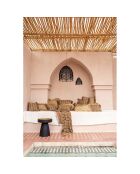 Housse de coussin Oh My Gee beige/noir - 60x60 cm