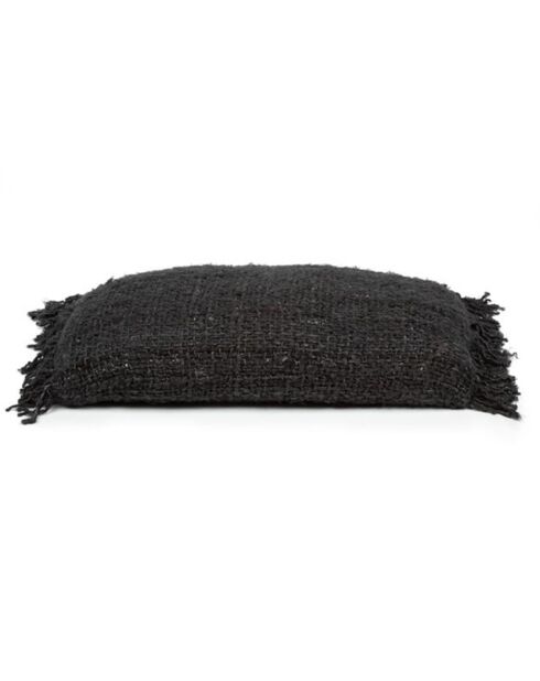 Housse de coussin Oh My Gee noir/bleu - 30x50 cm