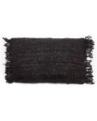 Housse de coussin Oh My Gee noir/bleu - 30x50 cm