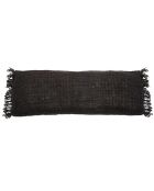 Housse de coussin Oh My Gee noir/bleu - 35x100 cm