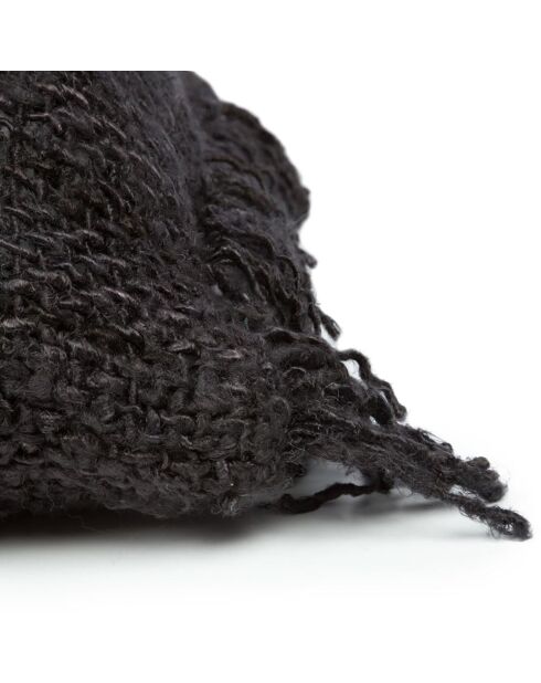Housse de coussin Oh My Gee noir/bleu - 35x100 cm