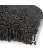 Housse de coussin Oh My Gee noir/bleu - 40x40 cm
