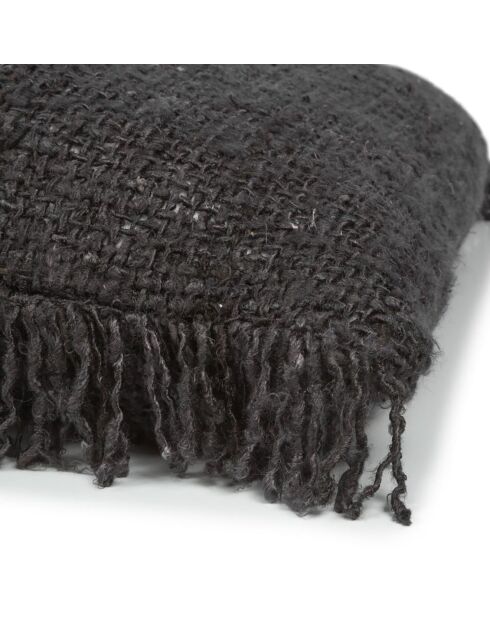 Housse de coussin Oh My Gee noir/bleu - 40x40 cm