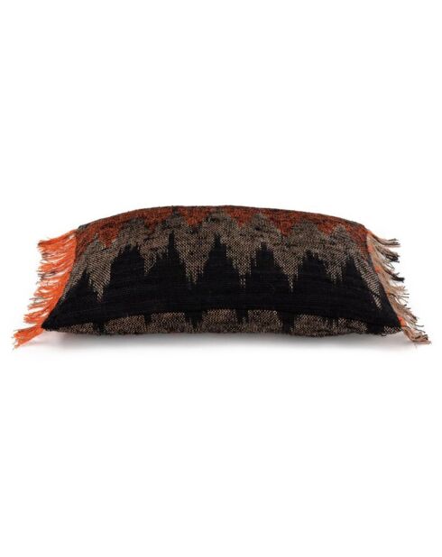 Housse de coussin Oh My Gee noir/orange - 30x50 cm