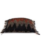 Housse de coussin Oh My Gee noir/orange - 40x40 cm