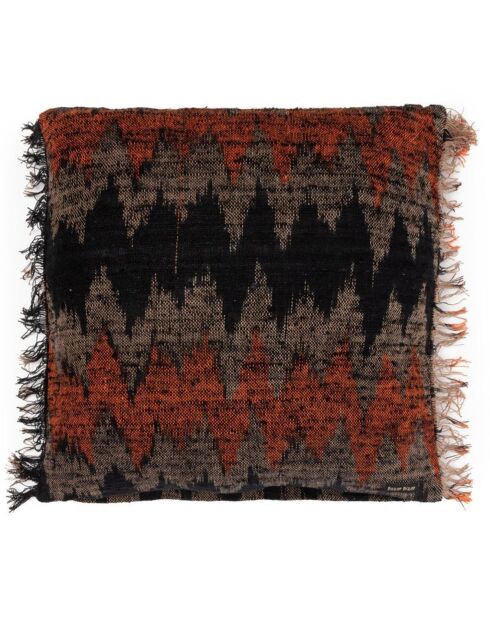 Housse de coussin Oh My Gee noir/orange - 40x40 cm