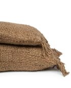 Housse de coussin Oh My Gee marron - 35x100 cm