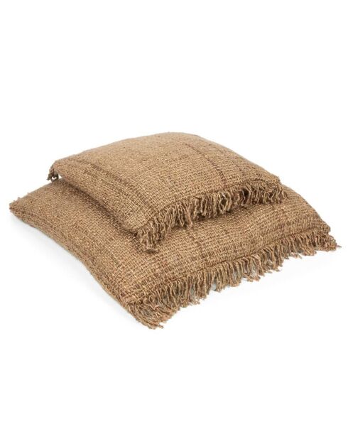 Housse de coussin Oh My Gee marron - 40x40 cm