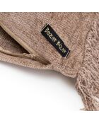 Housse de coussin en Velours Oh My Gee grise - 30x50 cm