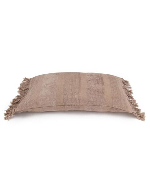 Housse de coussin en Velours Oh My Gee grise - 30x50 cm