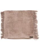 Housse de coussin en Velours Oh My Gee grise - 40x40 cm
