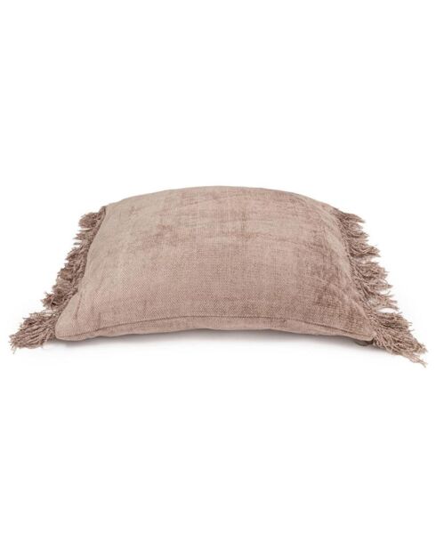 Housse de coussin en Velours Oh My Gee grise - 40x40 cm