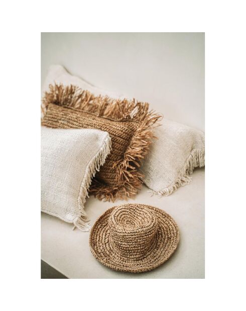 Oh My Gee cremefarbener Kissenbezug, 35 x 100 cm