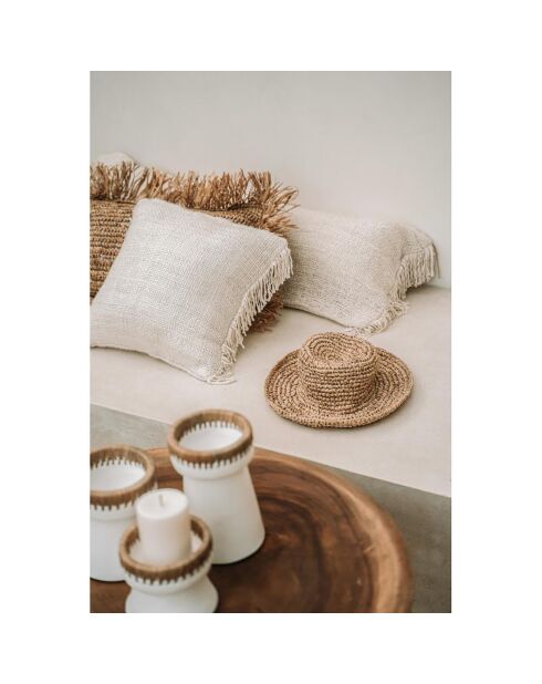 Housse de coussin Oh My Gee crème - 40x40 cm