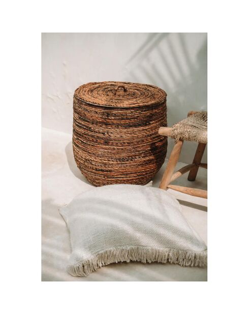 Housse de coussin Oh My Gee crème - 60x60 cm