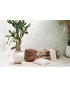 Fodera per cuscino Oh My Gee crema - 60x60 cm