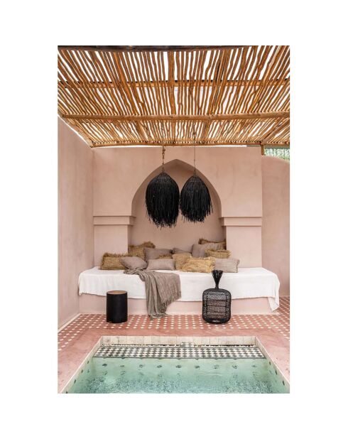 Housse de coussin Oh My Gee grise - 30x50 cm