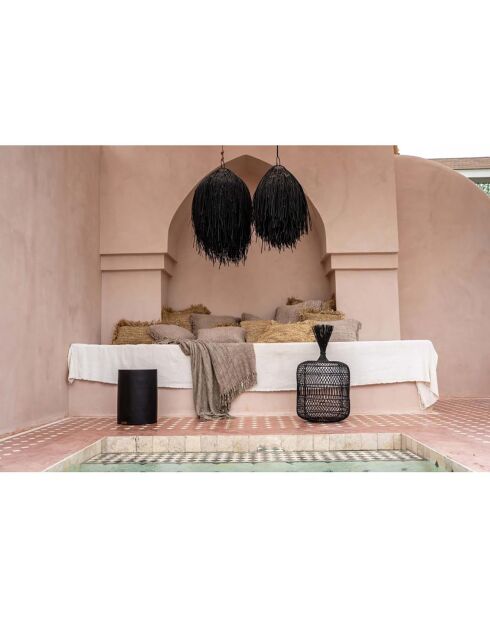 Housse de coussin Oh My Gee grise - 30x50 cm