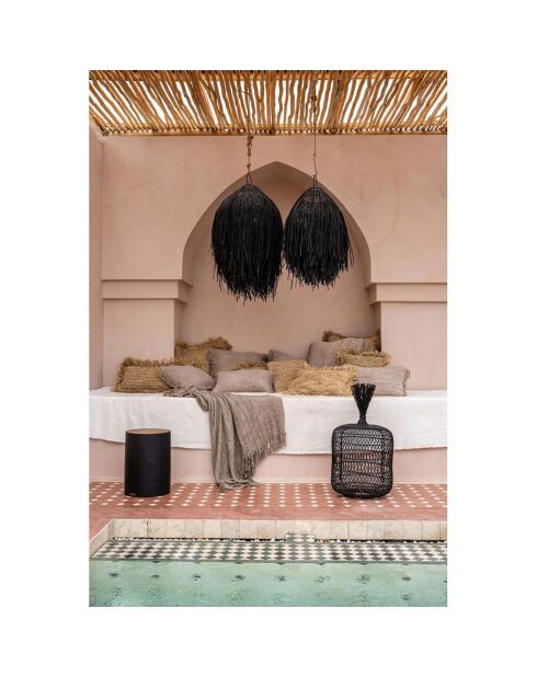 Housse de coussin Oh My Gee grise - 30x50 cm