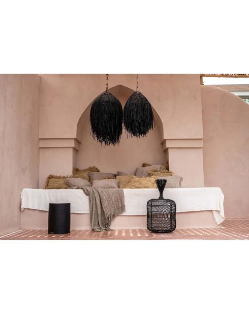 Housse de coussin Oh My Gee grise - 30x50 cm