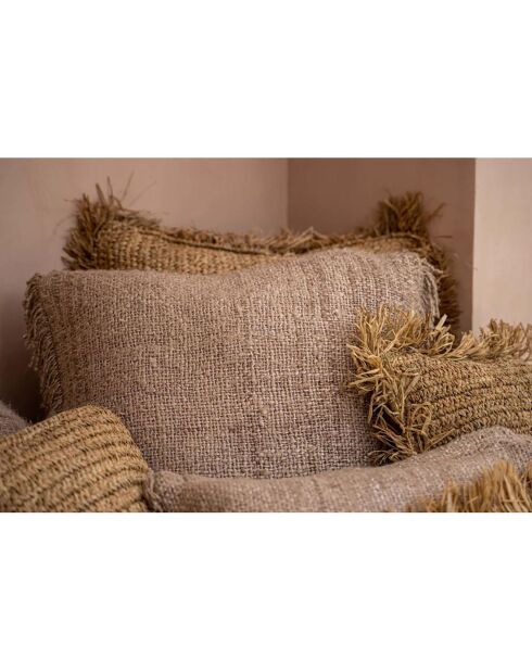 Housse de coussin Oh My Gee grise - 60x60 cm