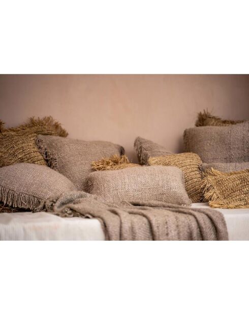 Housse de coussin Oh My Gee grise - 60x60 cm