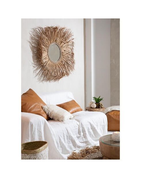 Plaid s'il vous Plaid crème - 130x170 cm