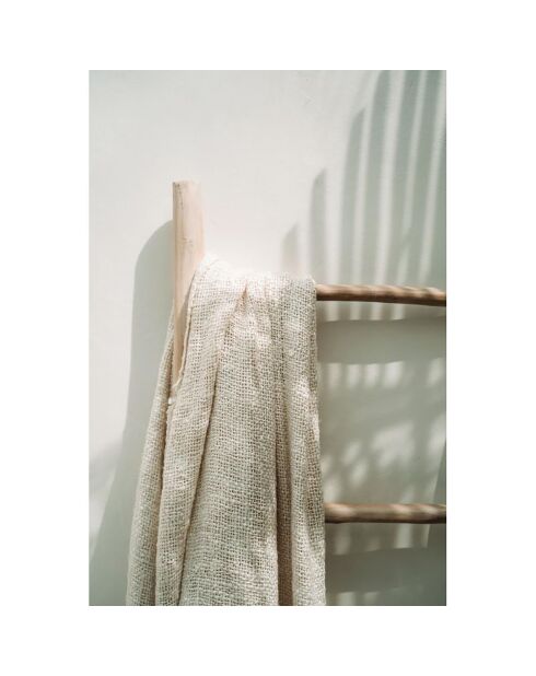 Plaid s'il vous Plaid crème - 130x170 cm