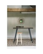Sgabello da bar beige Kedut - 35x35x75 cm