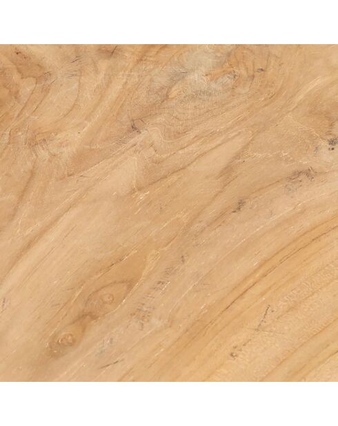 Sgabello da bar beige Kedut - 35x35x75 cm