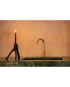 Bougeoir Triple Twig noir - 20x20x20 cm