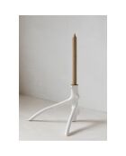 Bougeoir Triple Twig blanc - 20x20x20 cm