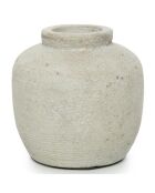 Vase Peaky S gris - D.13xH.14 cm