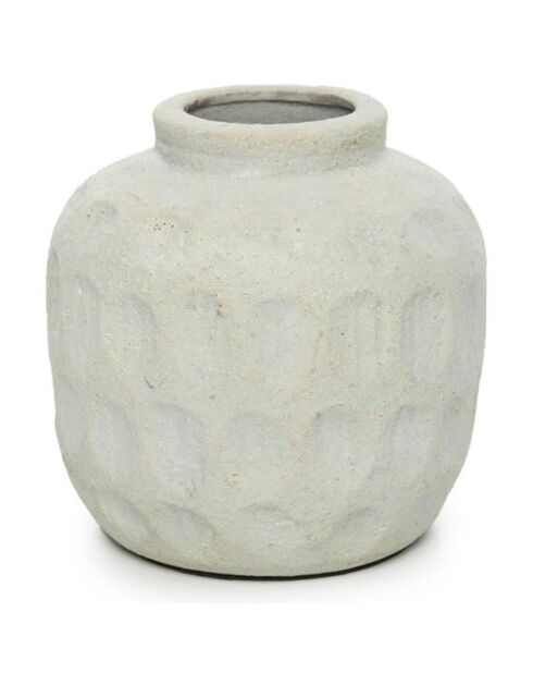 Vase Trendy S gris - D.14xH.14 cm