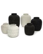 Vase Trendy S gris - D.14xH.14 cm