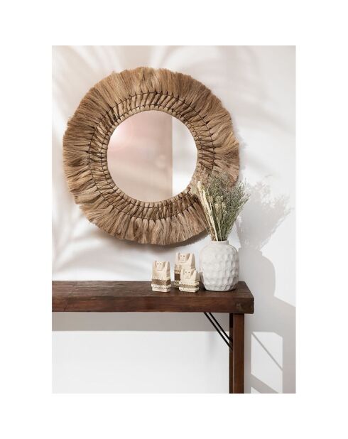 Vase Trendy M gris - D.16xH.18 cm