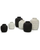 Vase Trendy M gris - D.16xH.18 cm