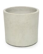 Jardinière Chalk Bas gris/beige - D.28xH.36 cm