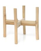 Jardinière Chalk Bas gris/beige - D.28xH.36 cm